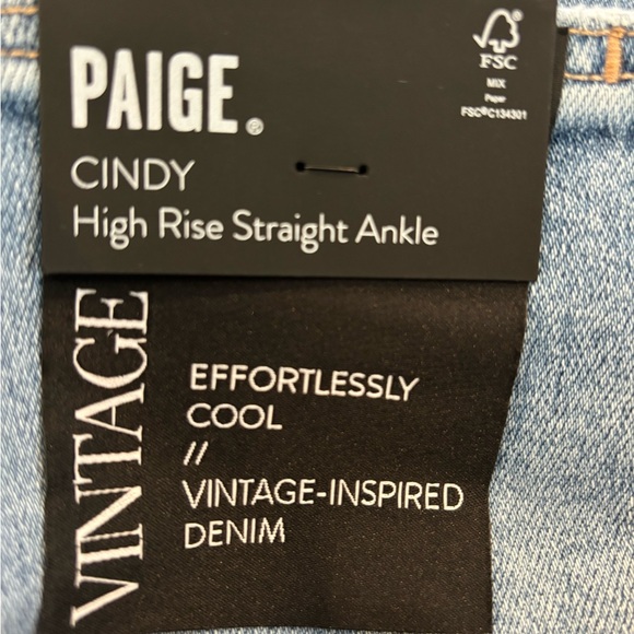 Paige “Cindy” high rise straight ankle 32 - Picture 7 of 9